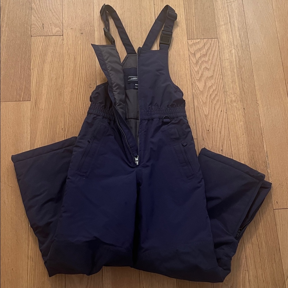 Lands' End Kids' Navy Ski Pants